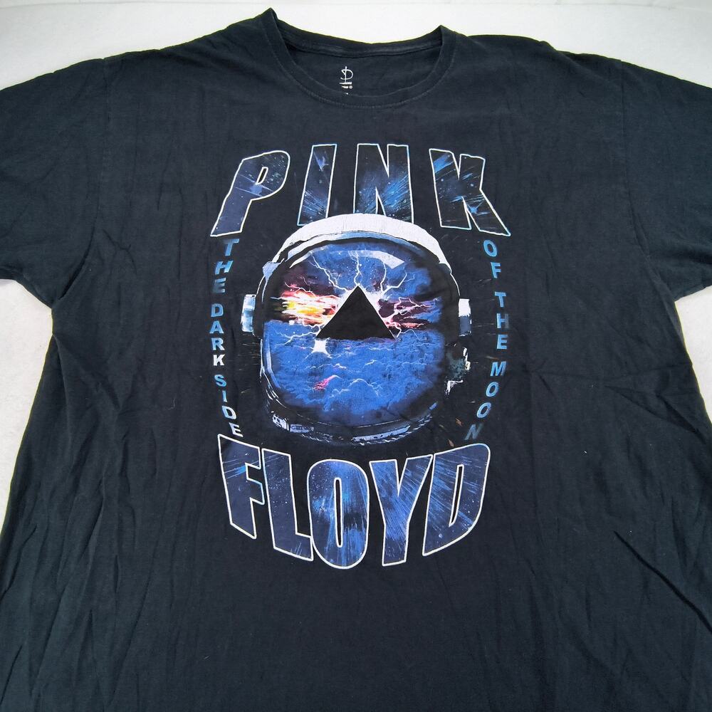 Pink Floyd The Dark Side of the Moon Band Graphic Shirt Mens Size XL Black Blue
